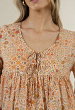 Load image into Gallery viewer, Lara Blouse, Melon Print