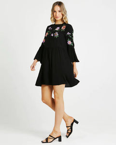 Sass Clothing - Emilia Dress, Black