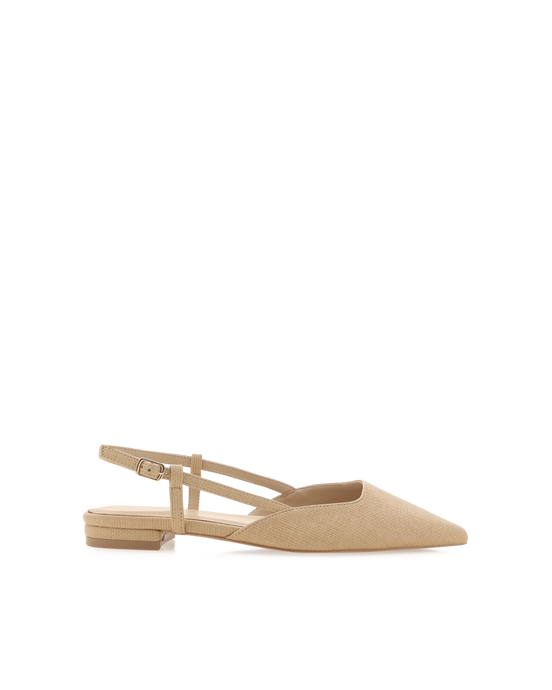 Iver Flats, Camel Raffia - Billini