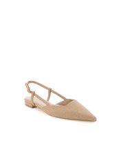 Load image into Gallery viewer, Iver Flats, Camel Raffia - Billini