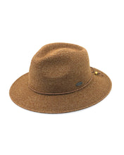 Load image into Gallery viewer, Avoca Flexibraid Fedora, Cinnamon (BD435)