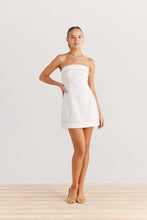 Load image into Gallery viewer, Daisy Says - Posy Mini Dress, White