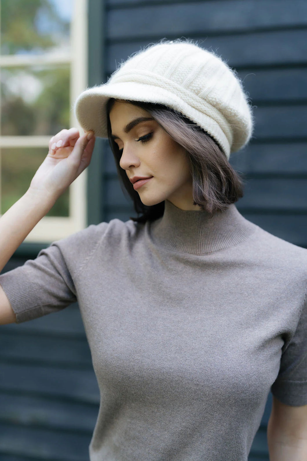 Olivia Hat, Taupe