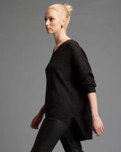 Load image into Gallery viewer, Fate &amp; Becker - Someday Oversized Knit Top, Black