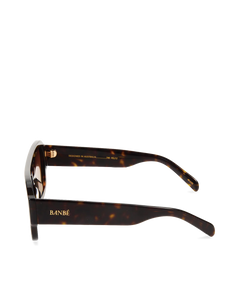 The Suki Sunglasses, Dark Havana Torte/ Choc Fade