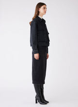 Load image into Gallery viewer, Dynamite Denim Skirt, Black - Esmaee
