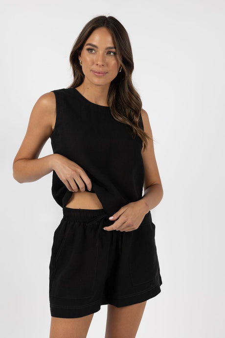 Humidity Lifestyle - Evita Top, Black