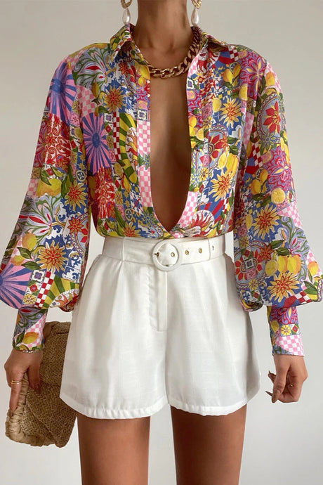 Fleetwood Blouse, Anacapri Pink