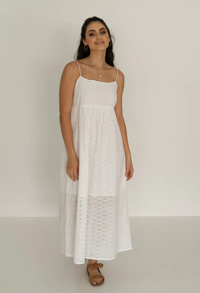Humidity Lifestyle - Venice Dress, White