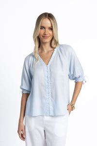 Reece Blouse ice Blue