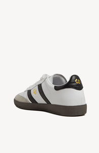 Goodsole 2001 Parallel Sneakers, White/Black Leather
