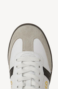 Goodsole 2001 Parallel Sneakers, White/Black Leather