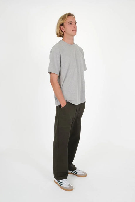 One Stop Basic Tee, Grey - Titchie