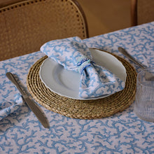 Load image into Gallery viewer, Hayman Blue Table Cloth - Madras Link