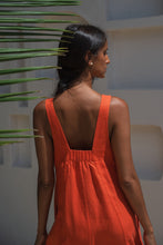 Load image into Gallery viewer, Iris Linen Dress Spritz - Lilly Pilly