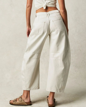 Load image into Gallery viewer, Lexi Barrel Jeans, White