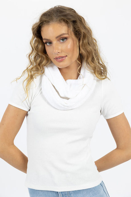 Humidity Lifestyle - Simple Snood, White