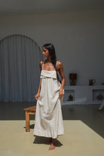 Load image into Gallery viewer, Kiko Linen Dress OatmeaL