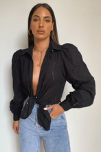 Load image into Gallery viewer, Knowles Blouse, Black