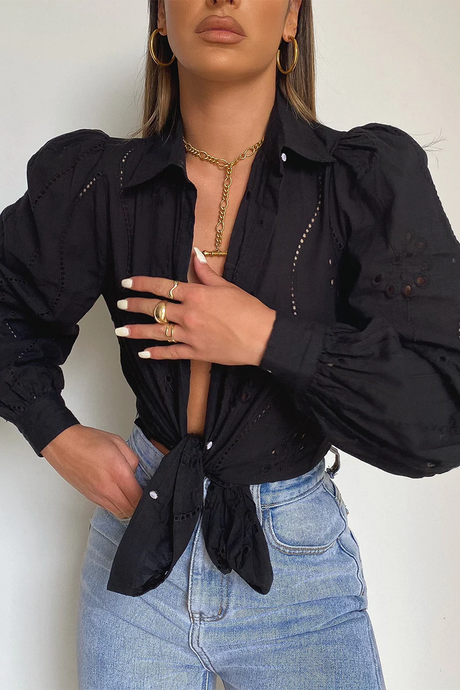 Knowles Blouse, Black