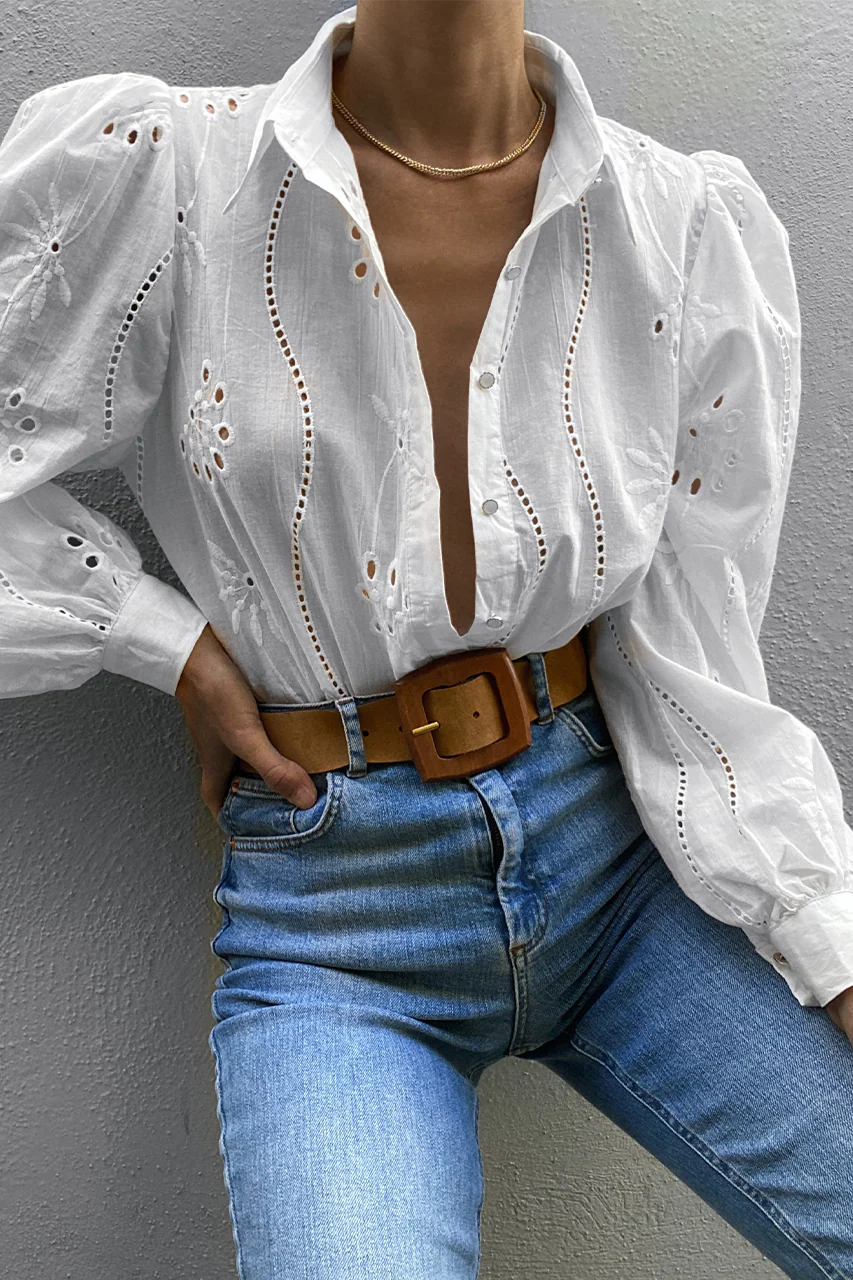 Knowles Blouse, White