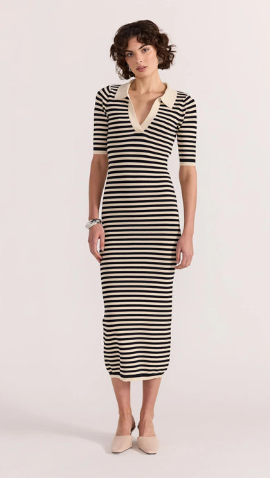 Lana Stripe Knit Dress - Staple the Label