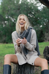Latitude Cardi, Oatmeal