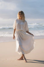 Load image into Gallery viewer, Lilly Pilly Collection -Hannah Linen Skirt, Ivory