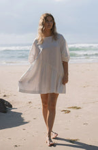 Load image into Gallery viewer, Lilly Pilly Collection - Layla Linen Dress, Ivory