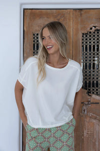 Lush Top, Cream