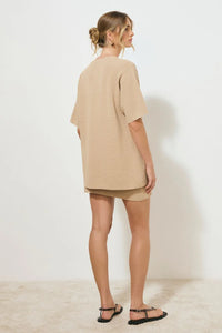 Memoir Knit Top, Stone