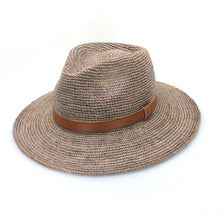 Load image into Gallery viewer, Magdalena Raffia Fedora, Mushroom