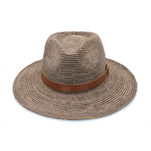 Load image into Gallery viewer, Magdalena Raffia Fedora, Mushroom