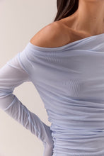 Load image into Gallery viewer, Myriad Cowl Long Sleeve, Cool Blue