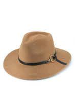 Load image into Gallery viewer, Cordoba Flexibraid Fedora, Olive/ Nutmeg (TM691)