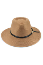 Load image into Gallery viewer, Cordoba Flexibraid Fedora, Olive/ Nutmeg (TM691)