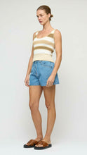 Load image into Gallery viewer, Cortina stripe knit tank- staple the label