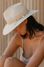Load image into Gallery viewer, Perla Flexibraid Fedora, Ivory (TM712)