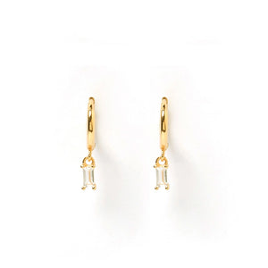 Pip Gold Charm Earrings, Arms of Eve