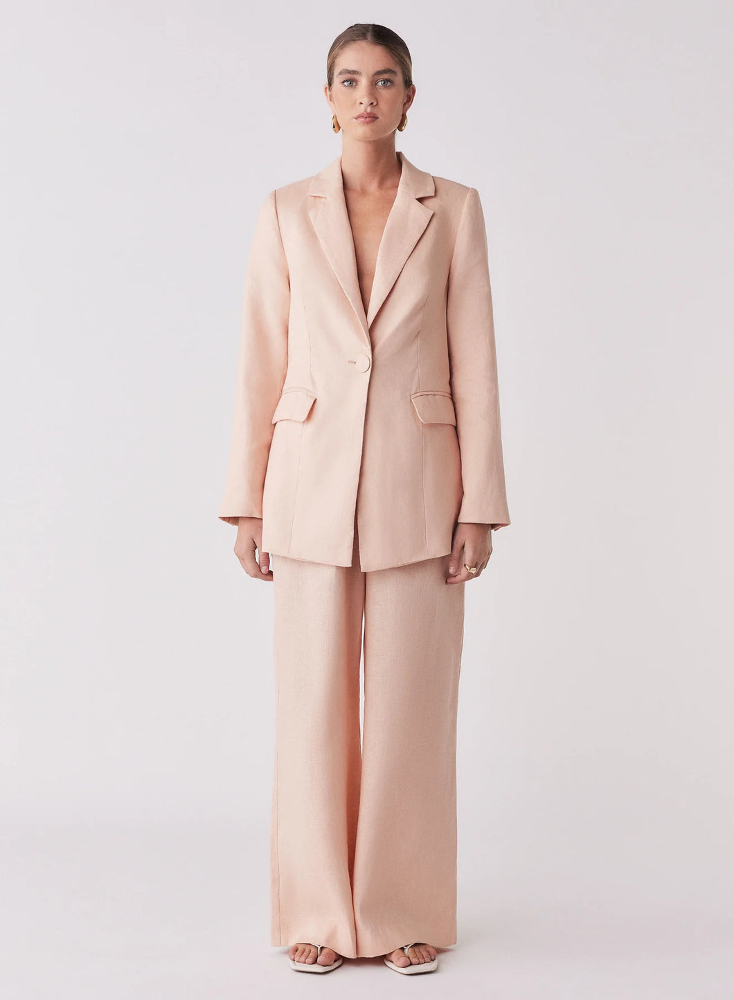 Portsea Blazer, Peach