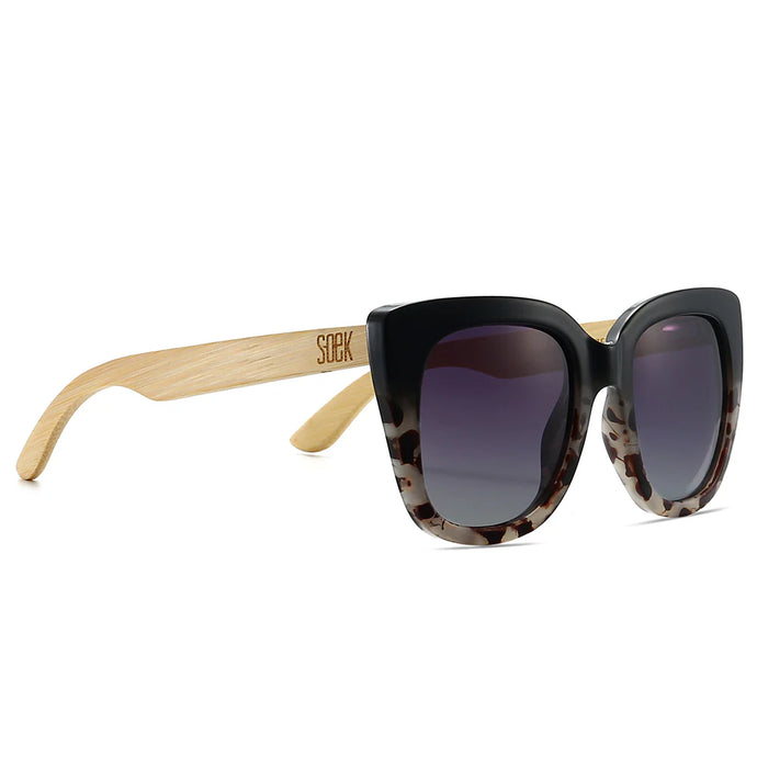 Riviera Black/Ivory Tort Sunglasses - SOEK