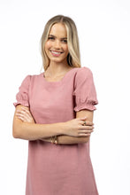 Load image into Gallery viewer, Sana Shift Dress, Rose