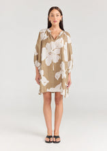 Load image into Gallery viewer, Sangria Dress, Olive Bloom