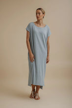 Load image into Gallery viewer, Seabreeze Short Sleeve Tee Dress, Sea