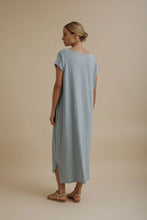 Load image into Gallery viewer, Seabreeze Short Sleeve Tee Dress, Sea