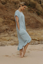 Load image into Gallery viewer, Seabreeze Short Sleeve Tee Dress, Sea