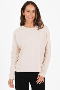 Wildfire Long Sleeve Tee, Stone