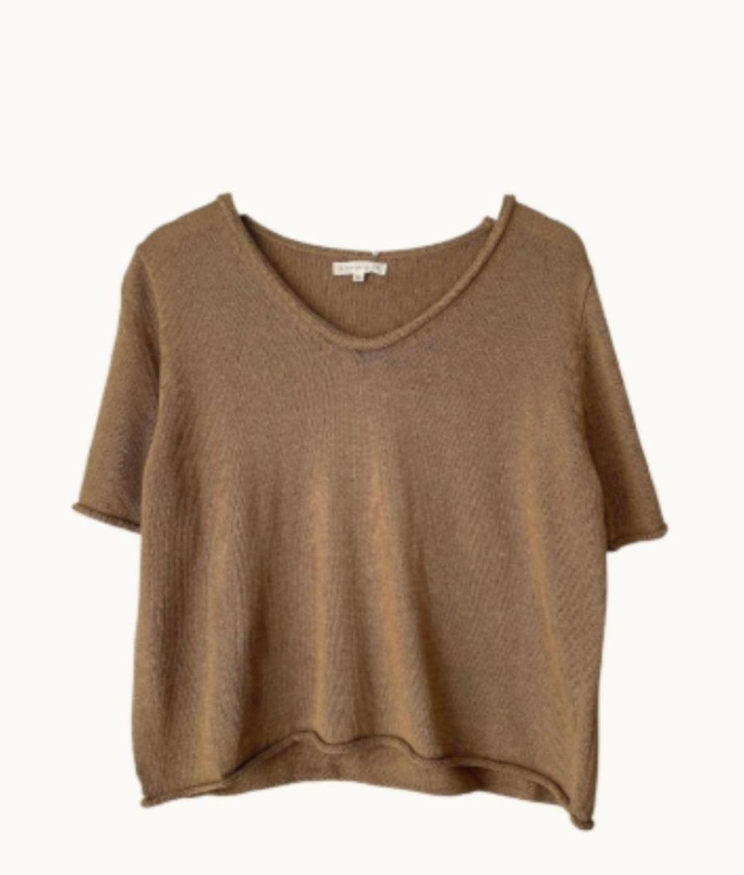 Spring Tee, Taupe