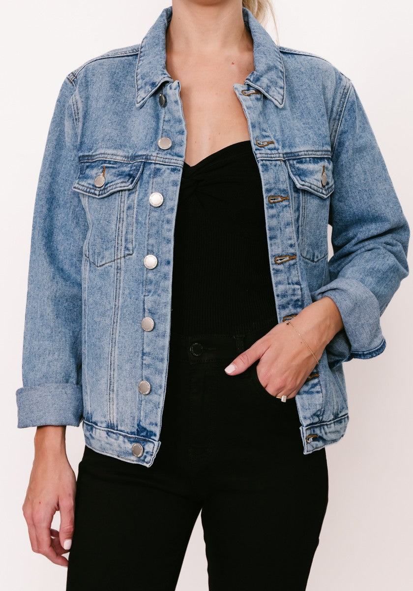 Jimmy Denim Jacket, Blue Denim