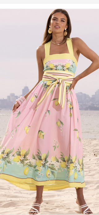 Lemoncello Midi Dress